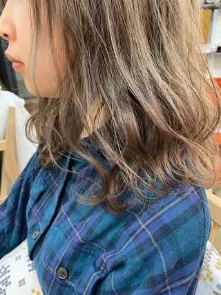 ミディアム 🍃透明感スタイル ｙｕ-ｋａ🍃のヘアスタイル