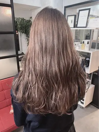 ロング カラー SAKURA 原宿所属・なかの たくみのヘアスタイル