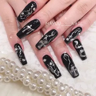 ネイル 🎀 Mayu 🎀痛ネイルのネイルデザイン