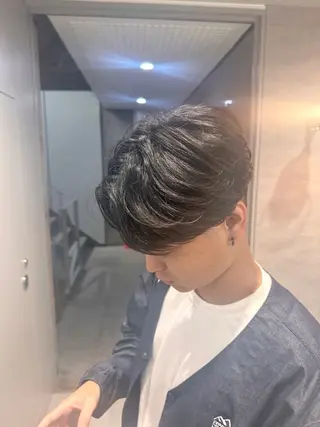 ショート パーマ メンズ 【メンズサロン】 BLUCK 横浜のヘアスタイル