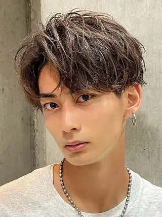 ショート パーマ メンズ fifth栄所属・メンズパーマ 名古屋/水谷颯のヘアスタイル