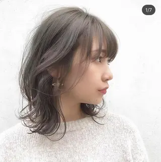 ミディアム メンズ特化 刈り上げない/金井のヘアスタイル