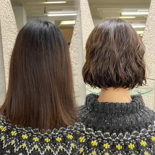 ミディアム パーマ ASAKURA所属・ASAKURA 美容室のヘアスタイル