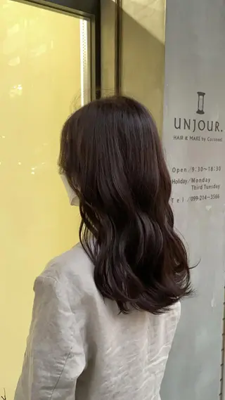 ロング カラー Hair&Make Rin所属・田原春 花梨のマツエク・マツパデザイン
