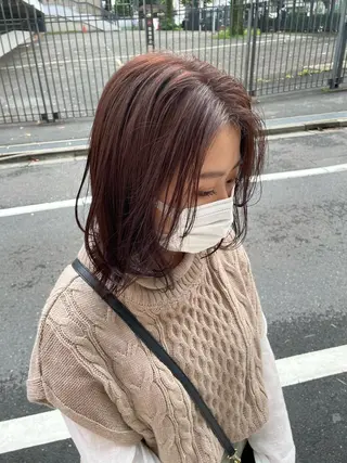 ミディアム カラー キッズ オトナヘア🌸 harukaのヘアスタイル