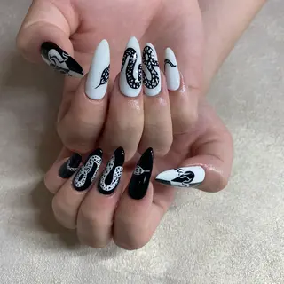 ネイル Amber21.所属・Nagahama Akariのネイルデザイン