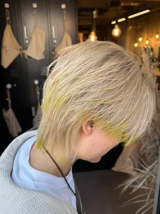 ミディアム わたる /カットモデル募集のヘアスタイル