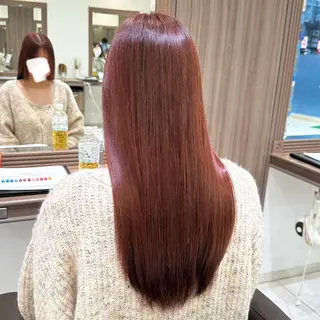 ロング カラー 𓍯暖色/韓国風 田中沙羅‎𓍯のヘアスタイル