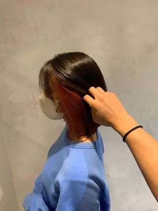 カラー レイヤー/メンズ /髪質改善 廣島公平のヘアスタイル