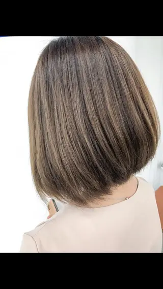 ミディアム カラー 髪質改善/茅ヶ崎 マツモト リョウのヘアスタイル