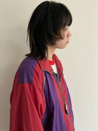 ミディアム メンズハイトーン/栄 /イトウタケルのヘアスタイル