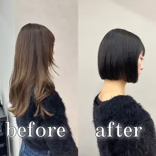ショート カラー 池袋/似合わせ/縮毛 髪質改善【ugen】のヘアスタイル