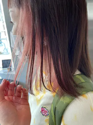 ミディアム カラー ナチュラル透明感🌱 小山美樹子のヘアスタイル