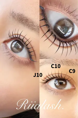 マツエク・マツパ Riialash.所属・Riko .のマツエク・マツパデザイン