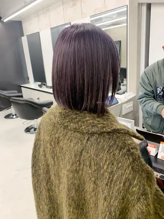 ミディアム カラー kimika🥑 メンズ/髪質改善のヘアスタイル