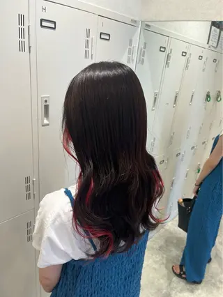 カラー ハイトーン/暖色/ ブリーチ/せいかのヘアスタイル