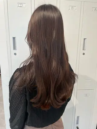 ロング カラー カットモデル募集中 /西牧　瑠菜のヘアスタイル