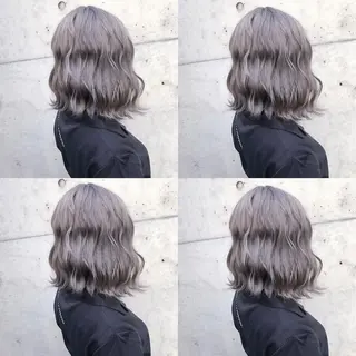 ミディアム カラー ヘアアレンジ ブリーチ/ヘアケア 🪞TAKUMA🪞のヘアスタイル