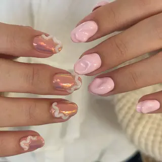 ネイル Flow nail所属・山本 七海のネイルデザイン