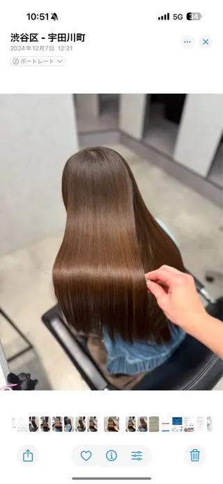 ロング エリアNo.1縮毛 矯正🌹理想の美髪へのヘアスタイル