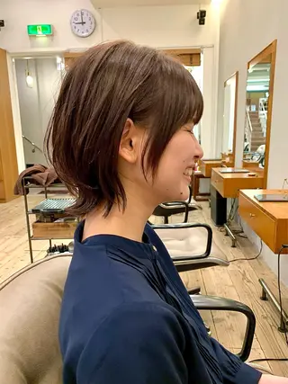 ショート カラー off所属・【モデルさん募集！】 ✂︎小林マキトのヘアスタイル