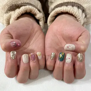 ネイル 東 千夏のネイルデザイン