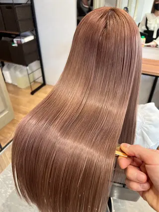 ロング 愛されハイトーン 🍓YURINAのヘアスタイル