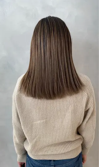 セミロング カラー 【代表】高山 一真のヘアスタイル