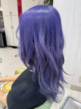 セミロング 松尾 怜奈のヘアスタイル