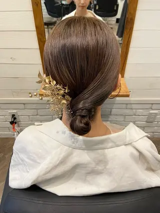 ヘアアレンジ 🌟アレンジが似合う カラー🌟Rumiのヘアスタイル