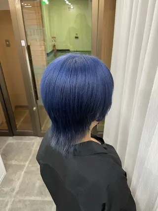 ショート カラー SOYON西大寺店所属・ダブルカラー/ 髪質改善💎安藤のヘアスタイル