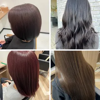 ロング カラー 艶髪特化 しゅんぼう 長岡髪質改善のヘアスタイル