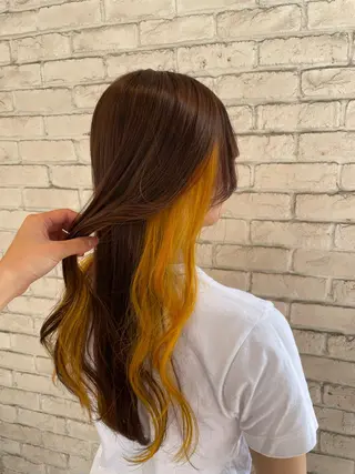 ロング カラー ブリーチ超特化美容師 ☯️ルカ✡️💫のヘアスタイル