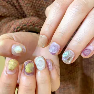 ネイル 新井 ひなののネイルデザイン