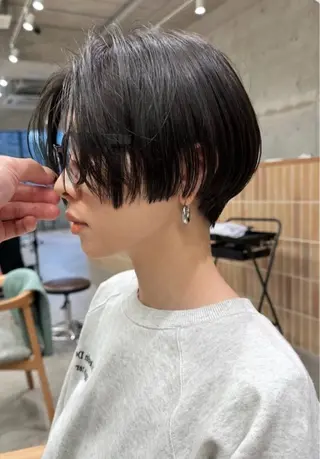 ショート ayaka/暖色 /ニュアンスボブのヘアスタイル