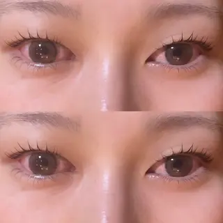 マツエク・マツパ mika❤︎まつげ| 眉毛|束感のマツエク・マツパデザイン