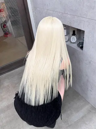 ロング カラー ヘアアレンジ ブリーチ/ヘアケア 🪞TAKUMA🪞のヘアスタイル