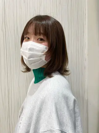 ミディアム 飯塚 愛美のヘアスタイル