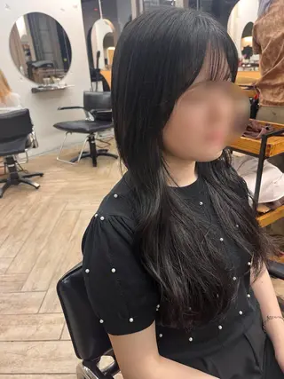 ロング LUVISM万代 佐藤里咲/新潟万代のヘアスタイル