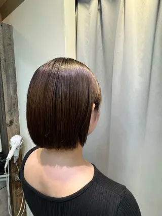 ショート rioカット縮毛 矯正♡韓国レイヤーのヘアスタイル