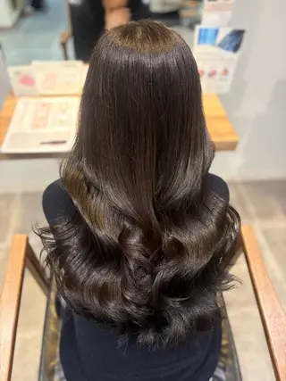 ロング 髪質改善・艶カラー 加茂瑞希のヘアスタイル