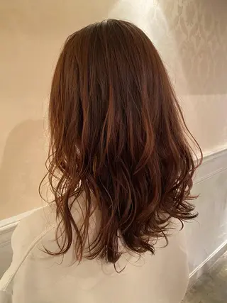 セミロング 髪質改善／美髪矯正 林田和真のヘアスタイル