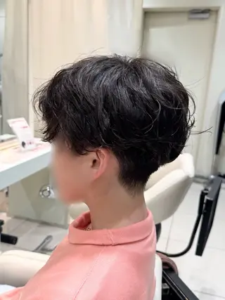 パーマ メンズ 【𝐀𝐬𝐡-池袋 】ひな 🎀💭のヘアスタイル