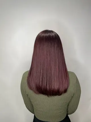 セミロング wakana /透明感カラー/艶髪のヘアスタイル