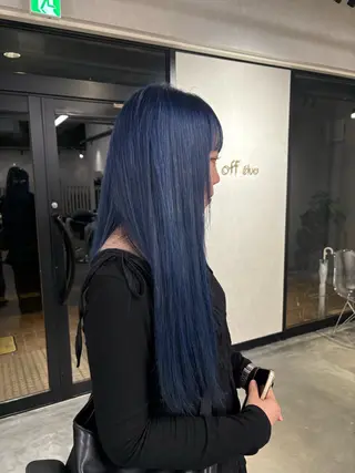 ロング ofF elua所属・中川 穂乃果のヘアスタイル