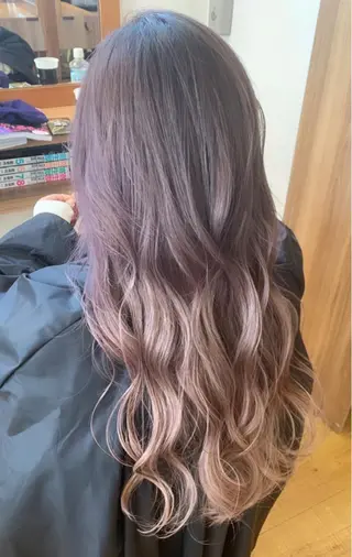 ロング カラー ヘアアレンジ 店長/ 加藤 流菜のヘアスタイル