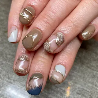 ネイル nail Eclat所属・志賀野 美喜のネイルデザイン