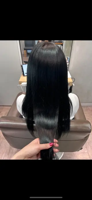 カラー 🌱暖色カラー/ 艶カラーMIHOのヘアスタイル