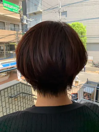 ショート 小田切 栄司のヘアスタイル