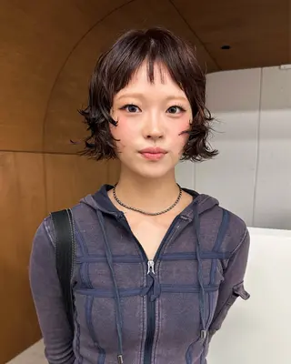 パーマ tuna   トゥナ所属・藤川 暖士のヘアスタイル